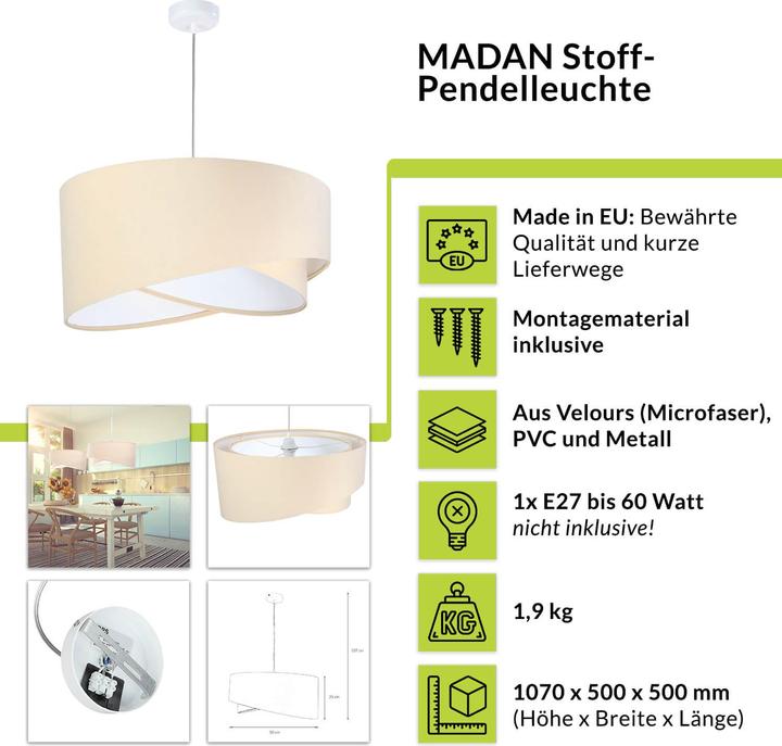 Produktbild Licht-Erlebnisse Huntley (E27)