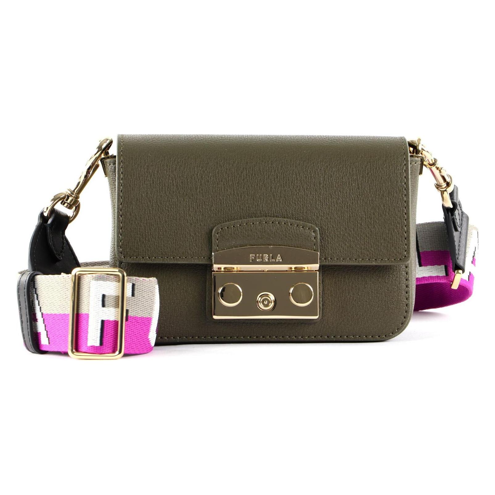 Furla, Damen, Handtasche, Metropolis Mini Crossbody Webbin