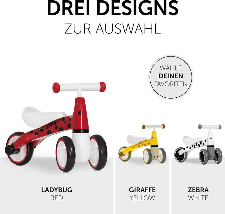 Image du produit Hauck 1st Ride Three Ladybug Rouge
