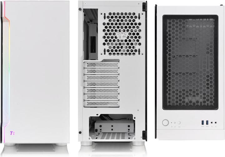 Produktbild Thermaltake H200 TG Snow RGB (ATX, Mini-ATX, Mini-ITX)