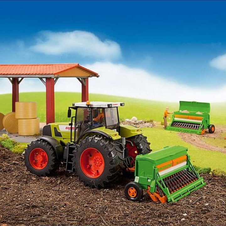 Actual product image Bruder BR Amazone Seeder Profi Series, 16x 25.5x9.5cm