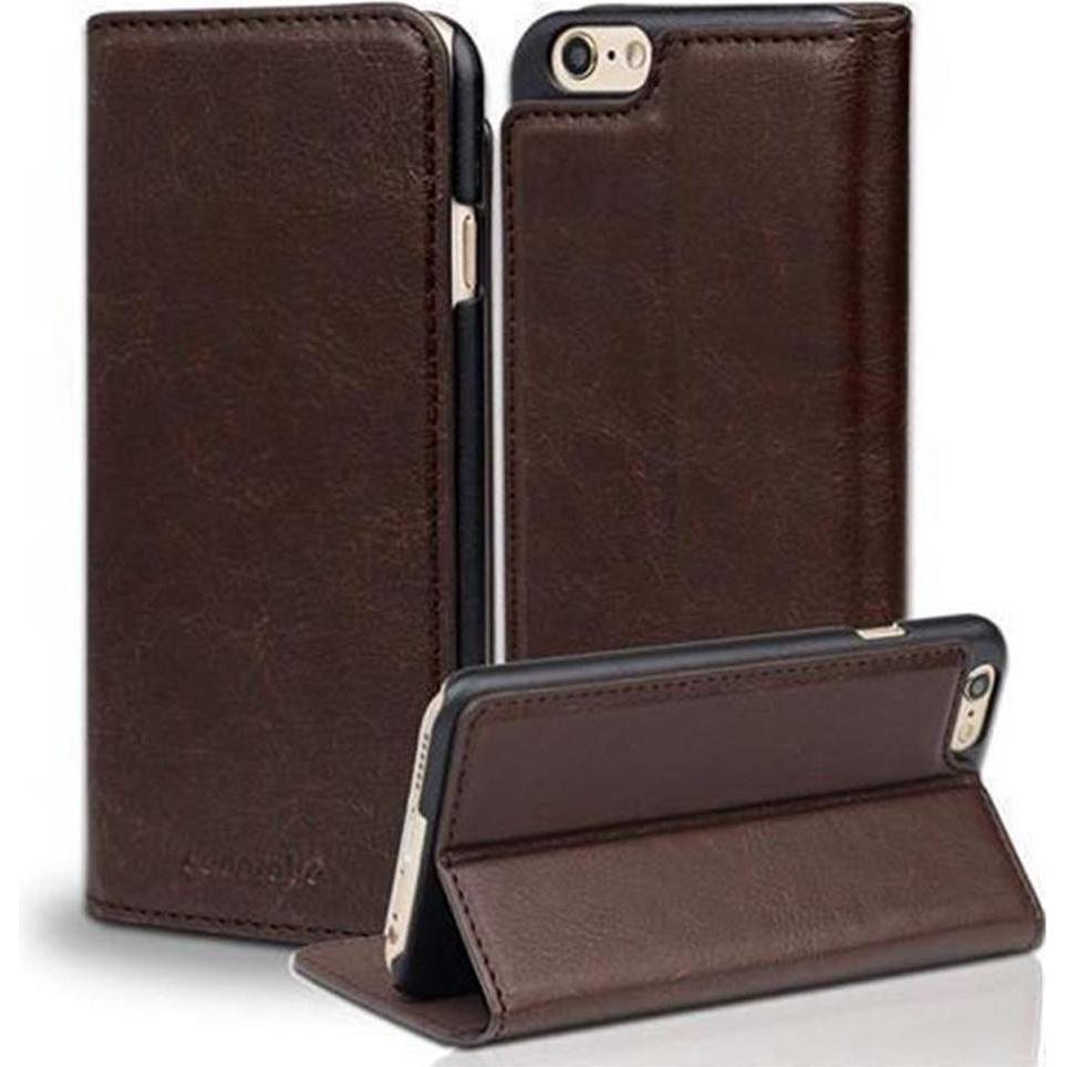 Cadorabo Hülle case cover für Apple iPhone 6 / iPhone 6S (Apple iPhone 6), Smartphone Hülle, Braun