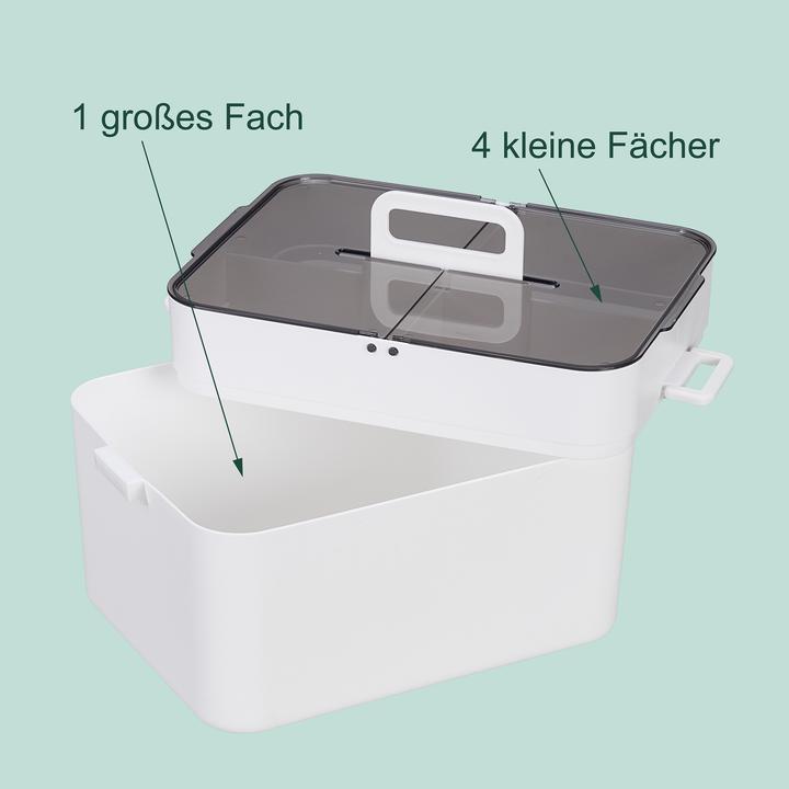 Produktbild Relaxdays Hausapotheke mit 2 Etagen