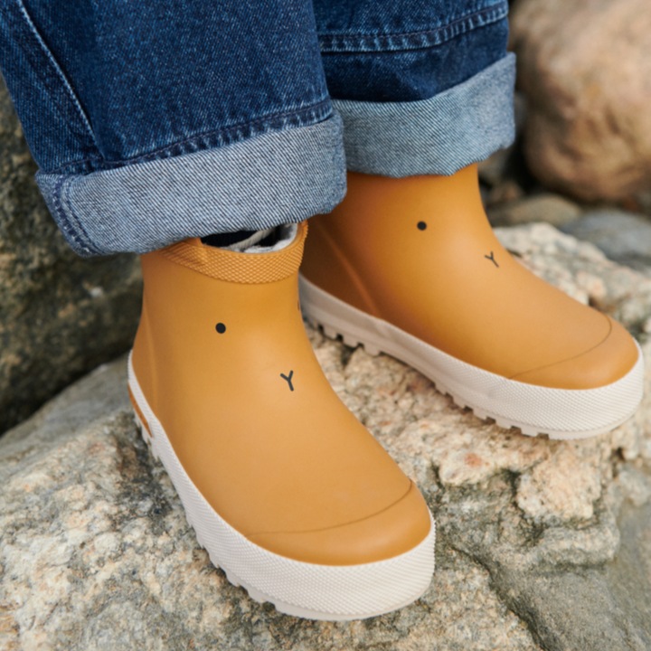 Actual product image Liewood Jesse Thermo rain boots Golden (25)