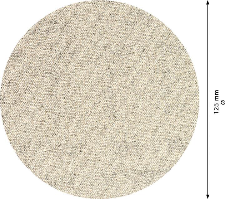 Produktbild Bosch Professional Zubehör EXPERT M480 Schleifnetz für Exzenterschleifer, 125 mm, G 80, 50 Stück (80)