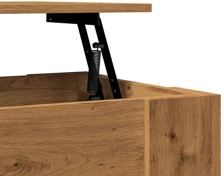 Actual product image vidaXL Couchtisch Artisan-Eiche 101x49x52 cm Holzwerkstoff (101 x 49 x 52 cm)