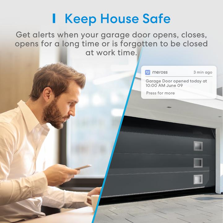 Actual product image Meross Garage door opener (Switch actuator)