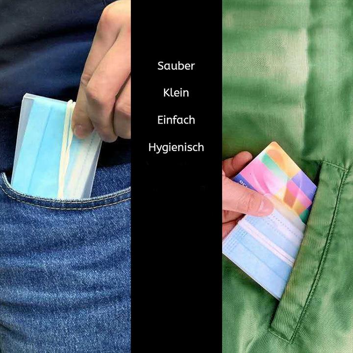 Actual product image Ueli Express Set of 4 face masks Protective cover Transport case (4 x)