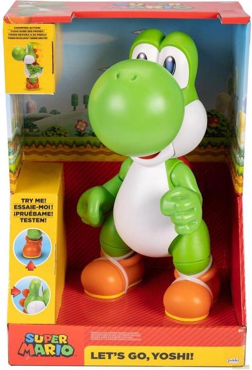 Actual product image Jakks Pacific World of Nintendo: Yoshi! - Let's Go!