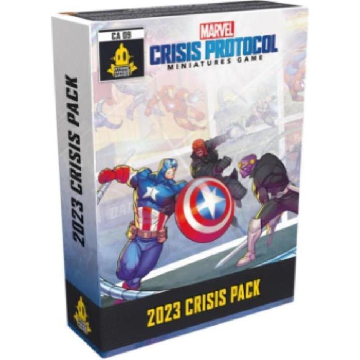 Atomic Mass Games AMGD2102 - Marvel: Crisis Protocol - 2023 Crisis Pack (Krisen-Kartenpack 2023), ab 14 Jahren (Deutsch)