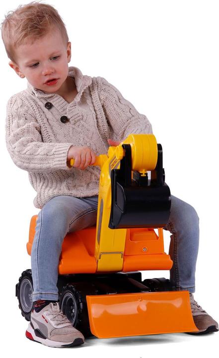 Image du produit Polesie Cavallino Mega Pelleteuse Chariot de marche Orange, 79 cm