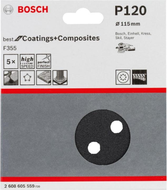 Actual product image Bosch Professional Zubehör PRO F355 (120)