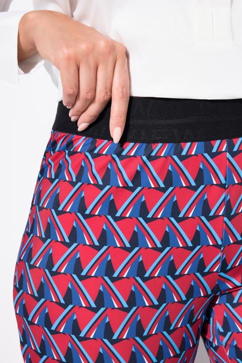 Produktbild Ulla Popken Jerseyhose Sienna, schmales Bein, Elastikbund (62, 64)