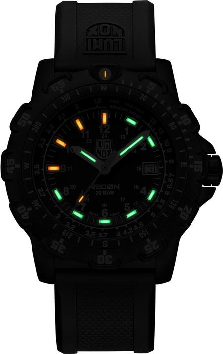 Actual product image Luminox Recon Point Man 8820 Series (Analogue wristwatch, 45 mm)