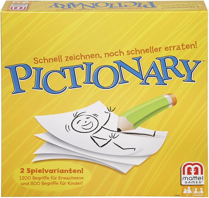 Actual product image Mattel Games Pictionary (German)