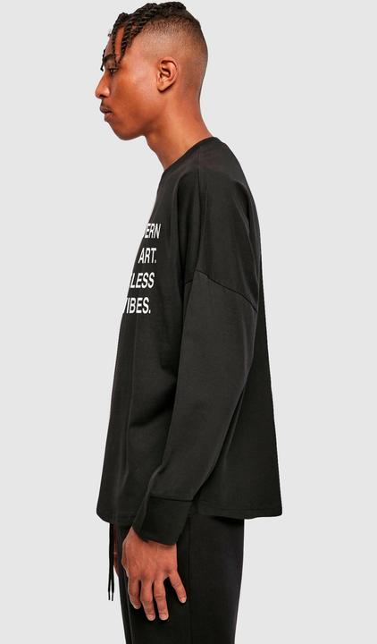 Produktbild Merchcode APOH - Modern Art Slogan Oversized Longsleeve - 197657 (L)