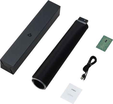 Actual product image Aukey KM-P8 RGB Gaming mouse pad 45x40cm WATERPROOF