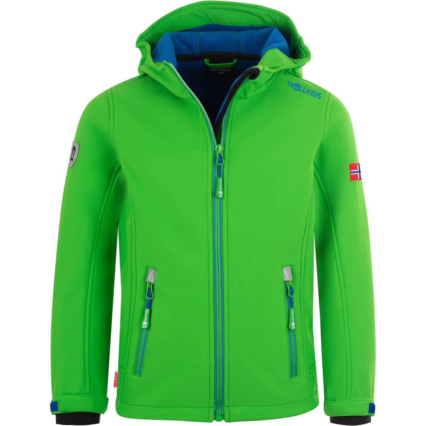 Trollkids, Unisex, Jacke, Trollfjord (164), Grün, 164