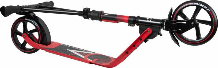 Actual product image Hudora Wheel 205 with V-shaped handlebar - Red