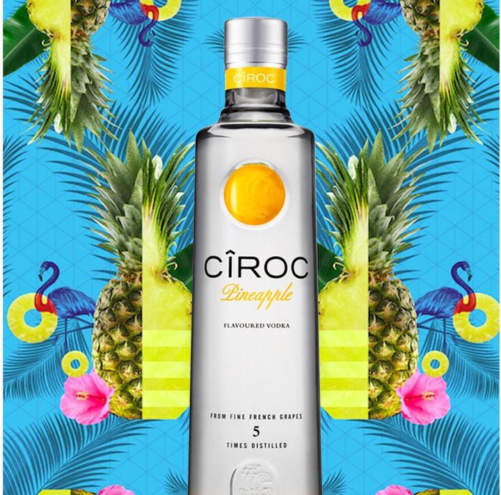 Image du produit Ciroc Ananas (1 x 70 cl)