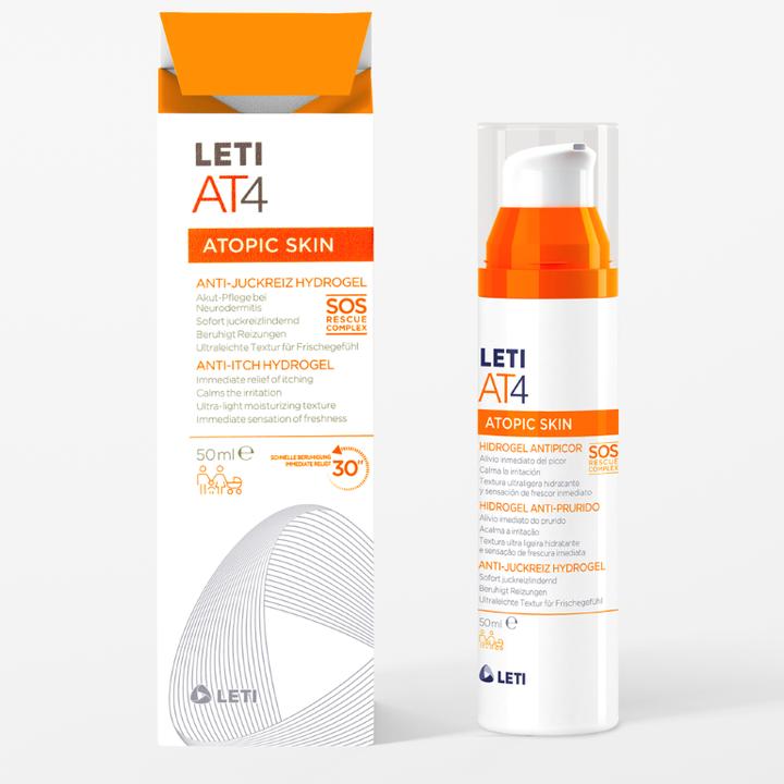 Produktbild Leti LETIAT4 Atopic Skin Anti-Juckreiz Hydrogel, 50 ml Gel (Körpergel, 50 ml)