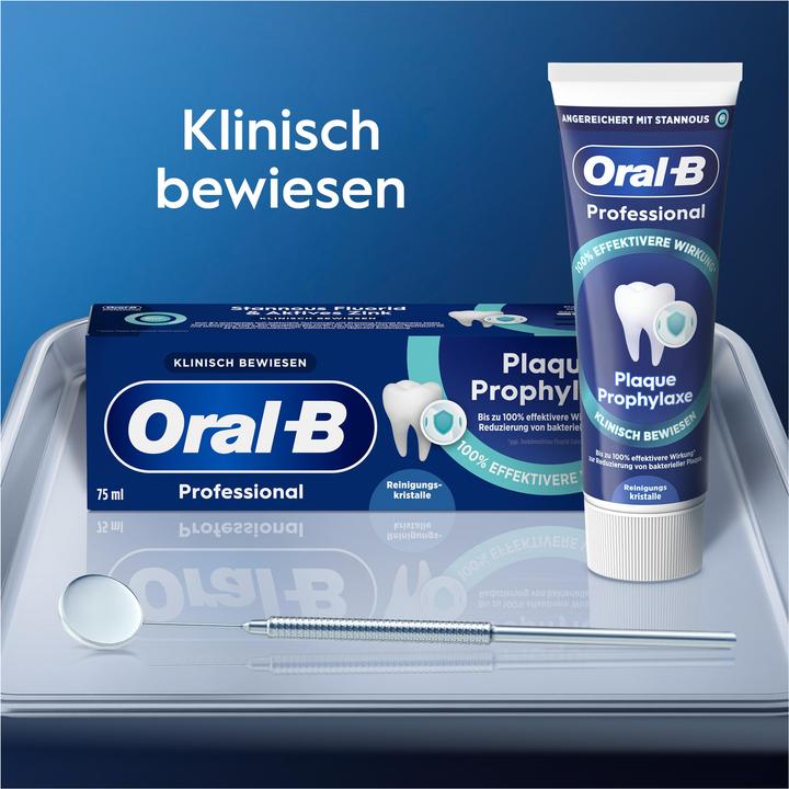 Actual product image Oral-B Professional Plaque Prophylaxe Zahnpasta (75 ml)