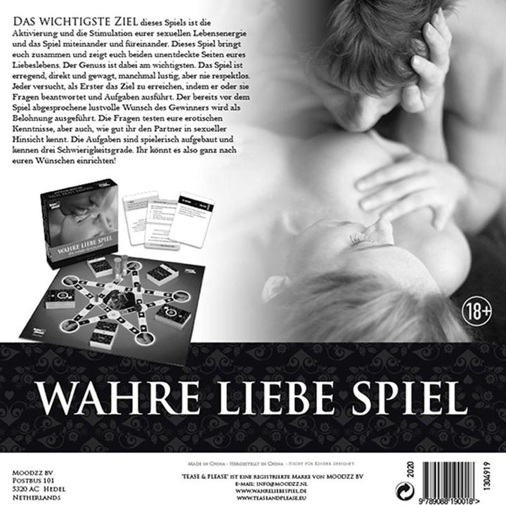 Produktbild tease & please Wahre Liebe Spiel (Kartenspiel, Sonstiges, Deutsch)