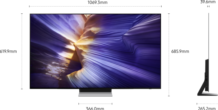 Immagine prodotto Samsung QE48S90F (48", S90F, OLED, 4K, 2025)