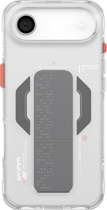 Produktbild Skinarma Haxa Case for iPhone Air Magnetic Charging + Grip Stand Transparent (Apple iPhone Air)