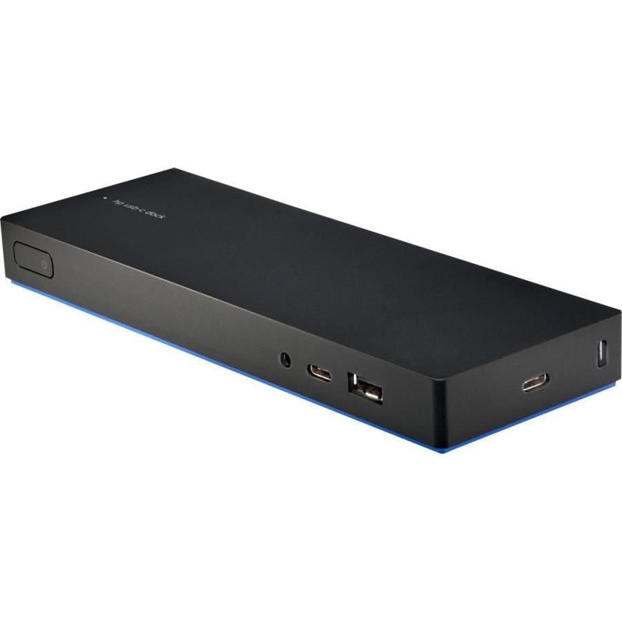 HP G4 (USB-C, 10 Ports), Dockingstation + USB Hub, Schwarz