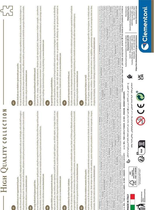 Actual product image Clementoni Puzzle Mordillo The Journey g (500 pieces)