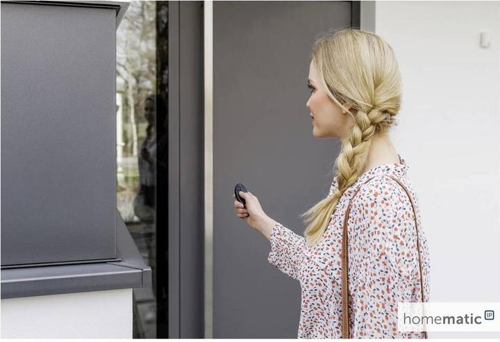Produktbild EQ-3 Homematic IP Smart Home Schlüsselbundfernbedienung – 4 Tasten, Zubehör Smart Home, vier Tasten