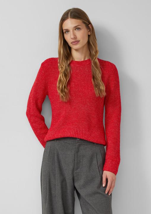 Produktbild s.Oliver Strickpullover Strickpullover aus Wollmix (34)