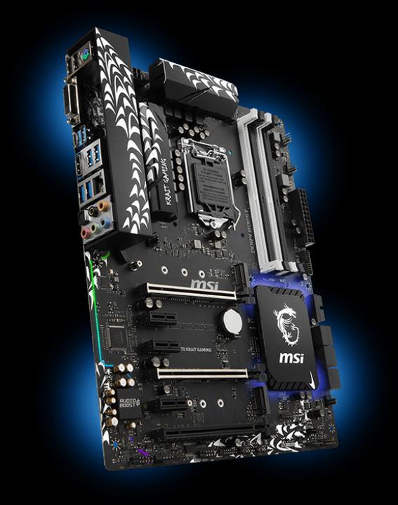 Image du produit MSI Z370 Krait Gaming (LGA 1151, Intel Z370, ATX)