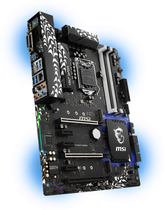 Image du produit MSI Z370 Krait Gaming (LGA 1151, Intel Z370, ATX)