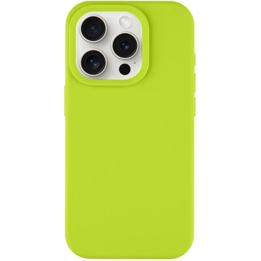 Tactical MagForce Velvet Smoothie Cover for Apple iPhone 15 Pro Avocado (Apple iPhone 15 Pro), Smartphone Hülle, Grau