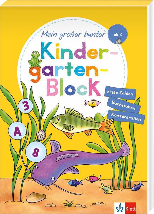 Mein grosser bunter Kindergarten-Block (Deutsch, 2018)