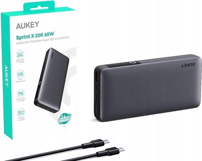 Immagine prodotto Aukey SprintX (20000 mAh, 65 W, 74 Wh)