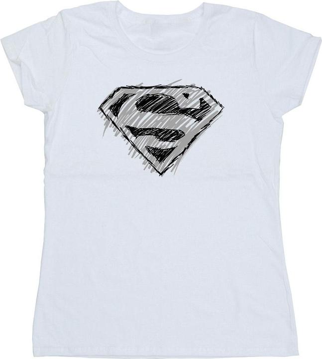 Produktbild Superman Logo Sketch TShirt (XXL)