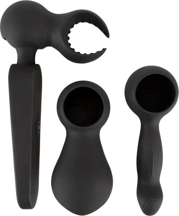 Actual product image Couples Choice wall vibrator with 3 attachments