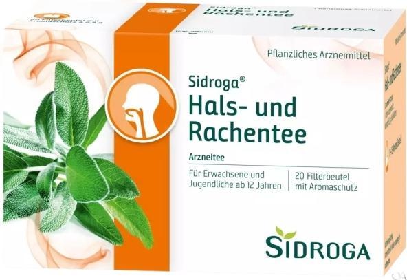 Actual product image Sidroga Throat and pharynx teas (2.50 g)