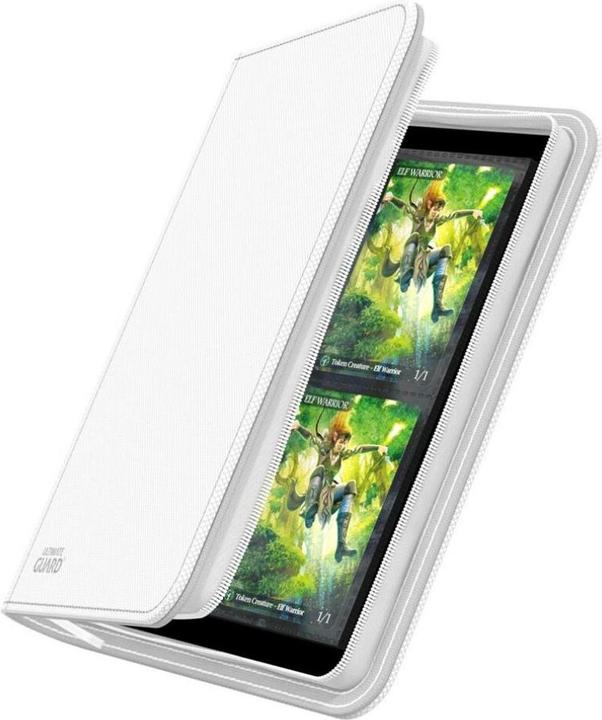 Image du produit Ultimate Guard UGD010352 - Zipfolio 160 – 8-Pocket Xenoskin Kartenmappe, weiss