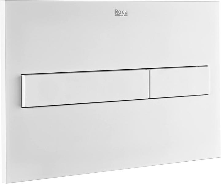 Image du produit ROCA Plaque de commande à double chasse avec finition mate
