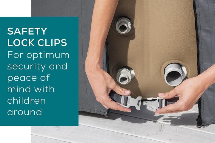 Actual product image Bestway Lay-Z-Spa Thermal Cover Round 216x80cm