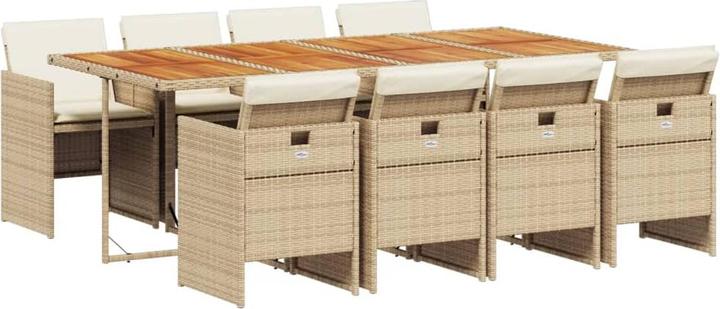 Produktbild vidaXL Garten Essgruppe (220 x 106 x 73 cm)