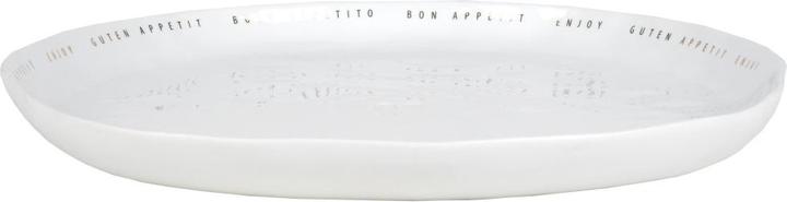 Image du produit Räder Assiette Bon Appétit, multilingue (33 cm)