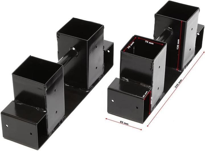 Immagine prodotto Wiltec Holzstapelhilfe (34 x 10 x 16 cm)