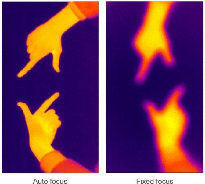 Actual product image Guide Sensmart M2TA thermal imaging camera (Mobile phone thermal imaging camera)