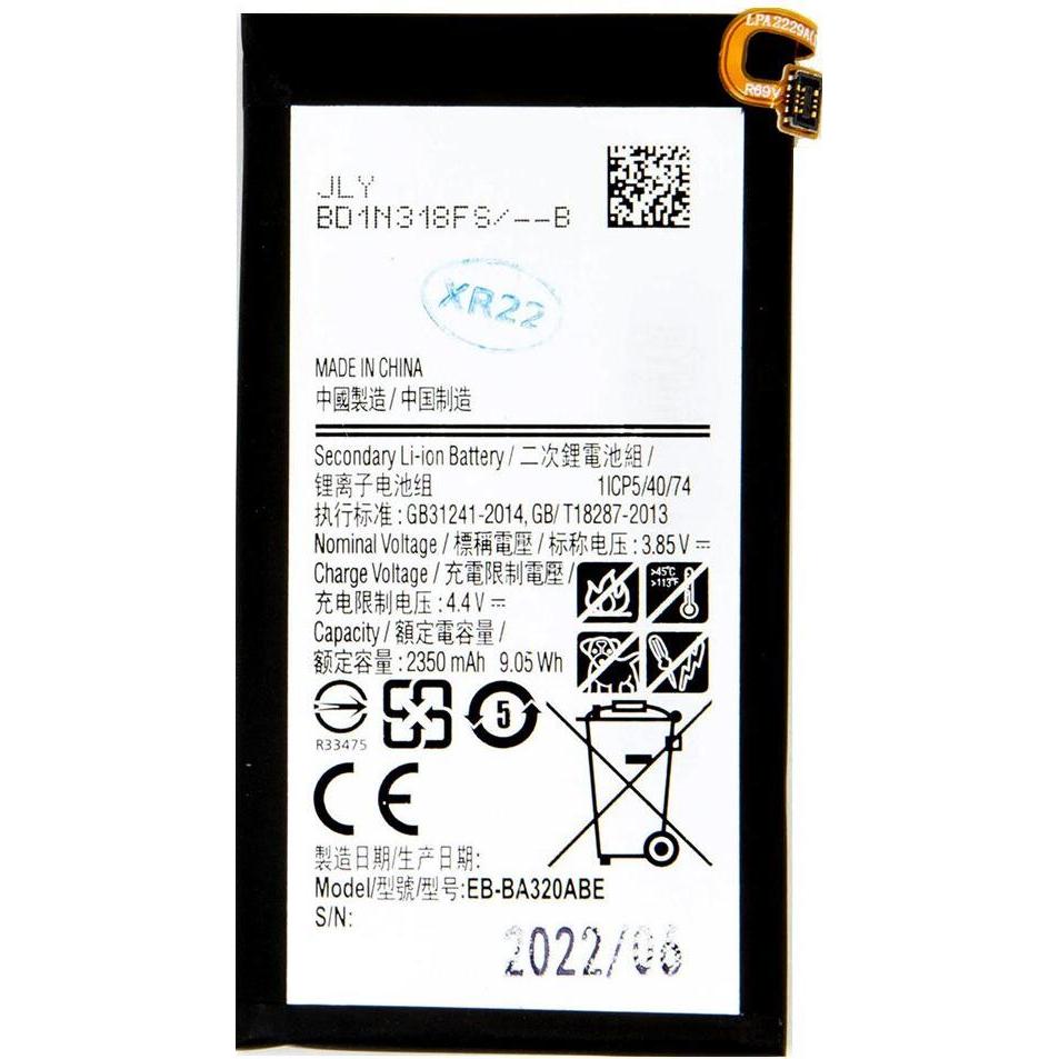 NoName Batteria Samsung A3 EB-BA320ABE Li-Ion (OEM), Batteria smartphone