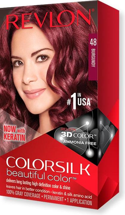 Produktbild Revlon Professional COLORSILK tinte #48-borgoña (48)